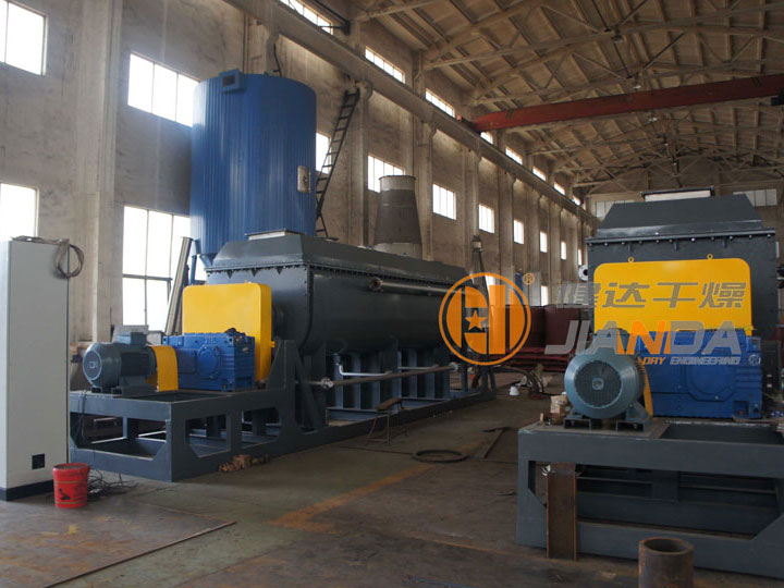 石膏专用干燥机生产线